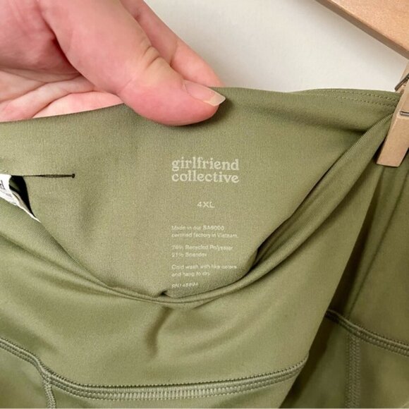 Girlfriend Collective High Rise Compression 7/8th Leggings - Picture 5 of 5